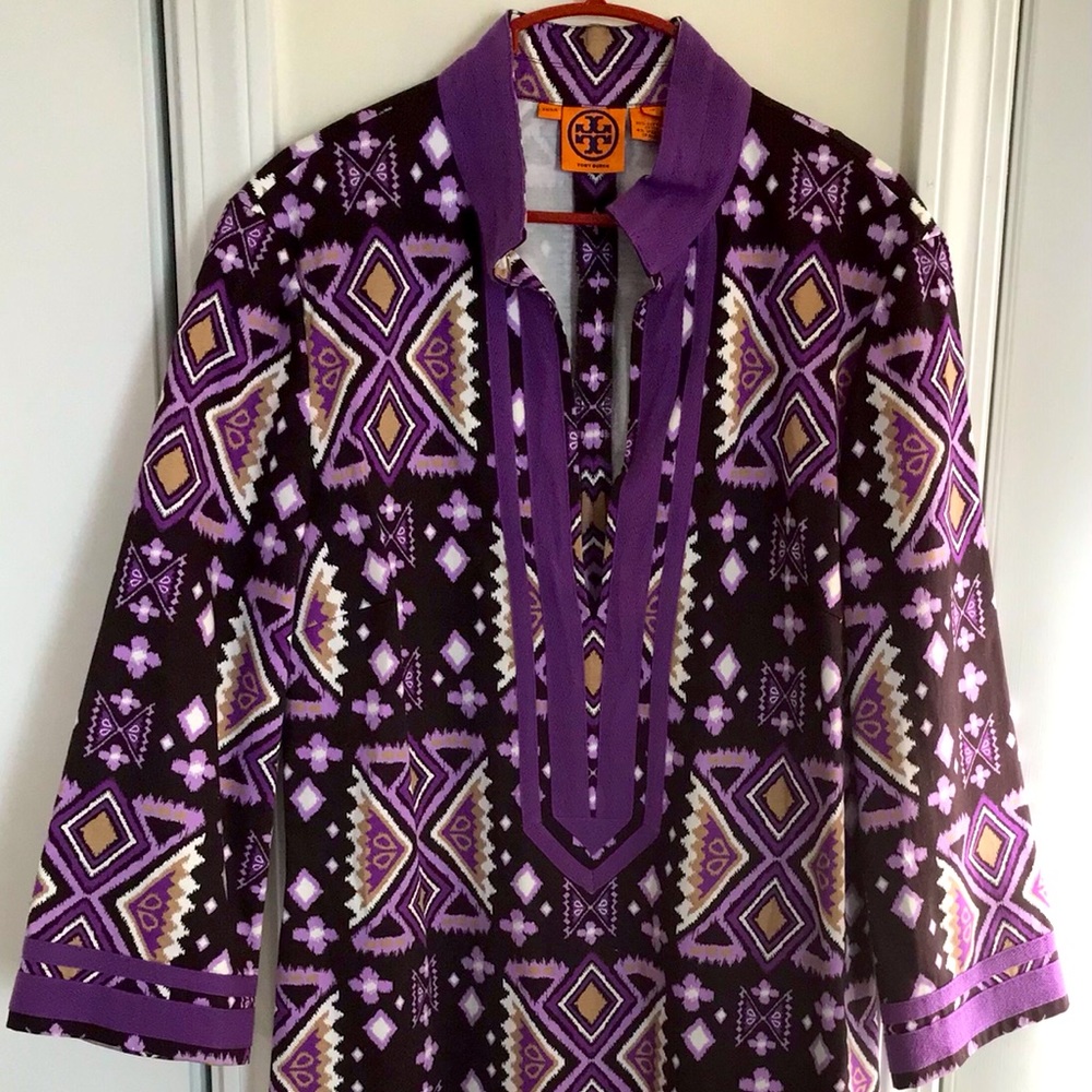 Tory Burch Aztec Print Dress -Size 12